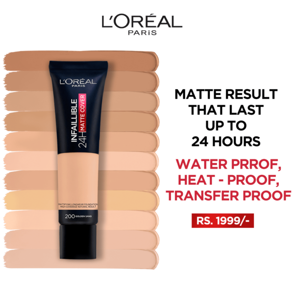 L'Oreal Paris Infallible Matte Cover Foundation