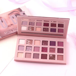 Buy Miss Rose Matte Shimmer Pigmented Waterproof 18 Colors Eye shadow Palette in Pakistan