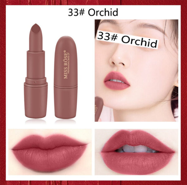 Miss Rose Waterproof Durable Fine Texture Lipstick