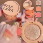 Miss Lara 3 in 1 Mini Blusher + Highlighter Eyeshadow Pallet