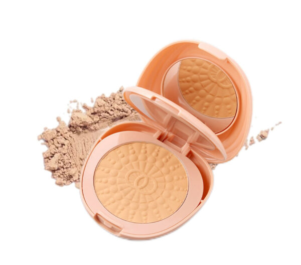 Miss Rose 3 in 1 2 Color Setting Transparent Pressed Compact Powder