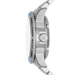 Emporio Armani Men's Automatic Silver Stainless Steel Blue Dial 42mm Watch AR60059