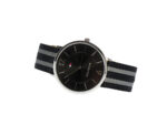 Tommy Hilfiger Quartz Nylon Strap Black Dial 40mm Watch for Men - 1791329