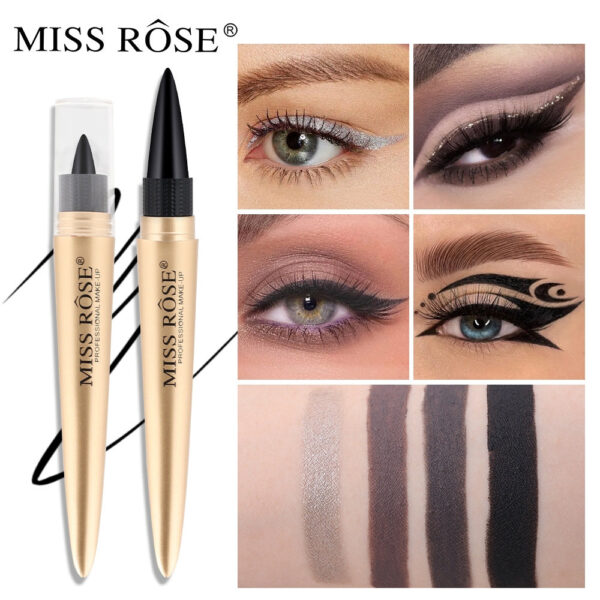 Miss Rose Gel Pencil Long Lasting Waterline Eyeliner