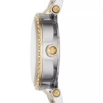 Michael Kors Womens Quartz Stainless Steel Silver Dial 33mm Watch - Mk6055