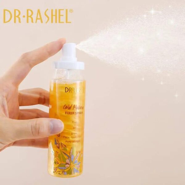 Dr Rashel Lightweight & Moisturizing Gold Makeup Fixer Spray