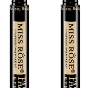 Miss Rose 2 in 1 Double Head Long Lasting Waterproof Eye Brow Pencil & Brush