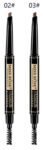 Miss Rose 2 in 1 Double Head Long Lasting Waterproof Eye Brow Pencil & Brush