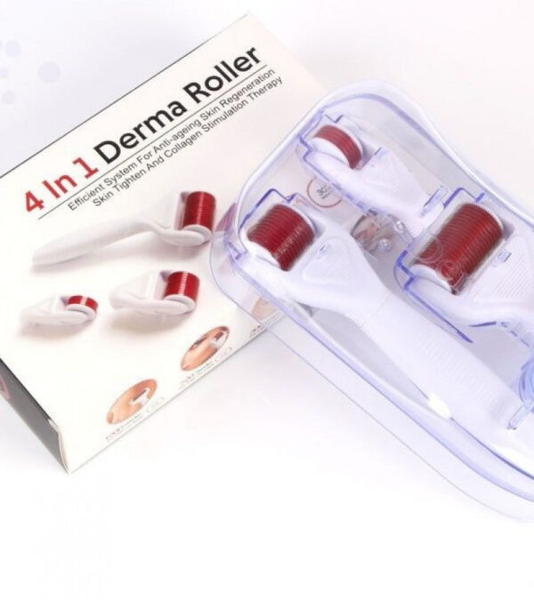 Derma Roller 4 in 1 Skin Care Set