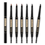 Miss Rose 2 in 1 Double Head Long Lasting Waterproof Eye Brow Pencil & Brush