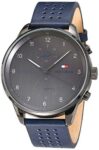 Tommy Hilfiger Quartz Leather Strap Grey Dial 44mm Watch for Men - 1791578