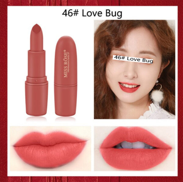 Miss Rose Waterproof Durable Fine Texture Lipstick