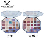 Missrose 21 Color Eyeshadow Palette Highly Pigmented For Party Glitter Palette