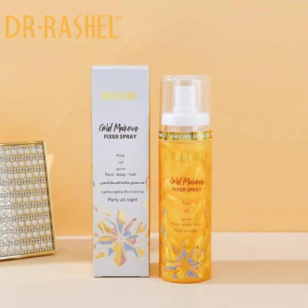 Dr Rashel Lightweight & Moisturizing Gold Makeup Fixer Spray