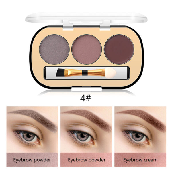 Miss Rose 3 Color Long Lasting Waterproof Eyebrow Powder