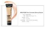 Miss Rose Concealer Purely Foundation And Blender - 3 Pcs Set