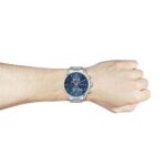 Hugo Boss Mens Quartz Skymaster Chrono Stainless Steel Blue Dial 44mm Watch - 1513784