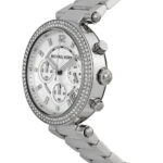 Michael Kors Womens Quartz Stainless Steel Silver Dial 39mm Watch - Mk5353