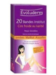 Evoluderm Wax Strips for Legs - 20Pcs