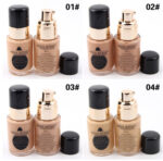 Miss Rose Concealer Purely Foundation And Blender - 3 Pcs Set