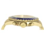 Michael Kors Mens Gold Stainless Steel Blue Dial 45mm Watch - Mk8267