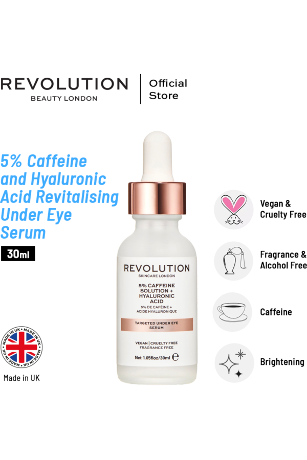 Revolution Skincare Targeted Under Eye Serum 5% Caffeine - 30ml