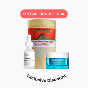 Niacinamide Serum + Water Gel + Healing Clay Bundle