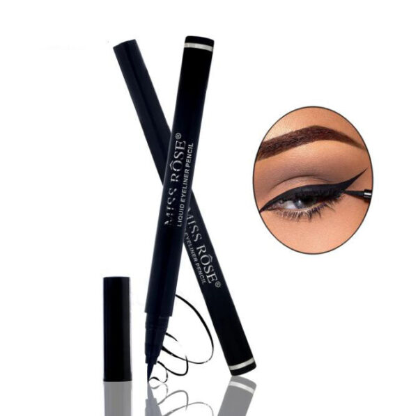 Miss Rose Graceful Glam Black Liquid Eyeliner