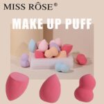 Miss Rose Pack of 3 Beauty Blender Makeup Puff