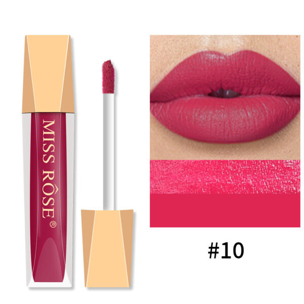 Miss Rose Pack Of 4 Lip Gloss Velvet Matte Glaze