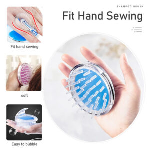 Buy Silicone Shampoo Hair Wash Brush - Random Color in Pakistan