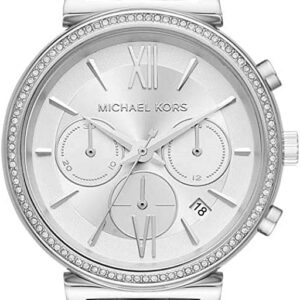 Buy Michael Kors Womens Quartz Stainless Steel Silver Dial 47mm Watch - Mk6575 in Pakistan