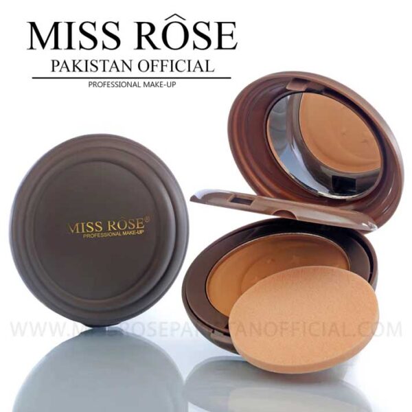 Miss Rose Compact Powder Star & Moon