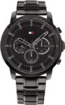 Tommy Hilfiger Black Steel Men's Multi-function Watch - 1791795