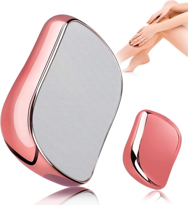 Crystal Hair Eraser The Ultimate All Body Painless Nano Glass Hair Remover for Smooth Skin Exfoliating