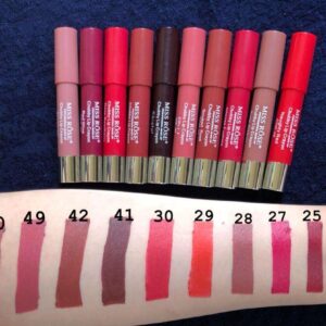 Buy Miss Rose Crayon Lipsticks Set 10 Pcs in Pakistan