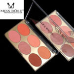 Miss Rose 6 Color Blush Palatte Makeup Blusher Kit