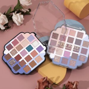 Buy Missrose 21 Color Eyeshadow Palette Highly Pigmented For Party Glitter Palette in Pakistan