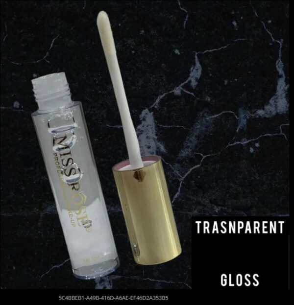 Miss Rose Transparent Shine Lip Gloss 5 - Ml