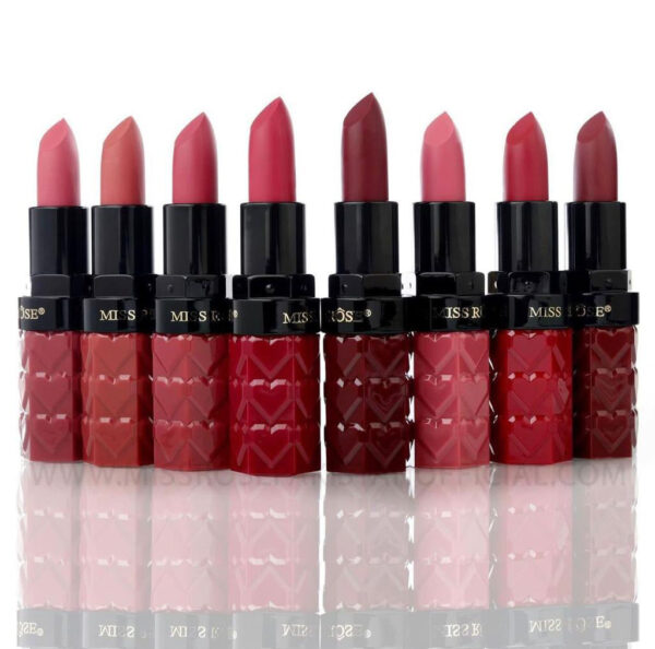 Miss Rose Pack Of 4 Heart Matte Lipstick