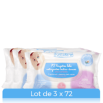 Evoluderm Wipes Baby - 72pcs