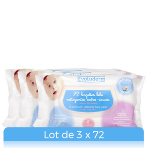 Buy Evoluderm Wipes Baby - 72pcs in Pakistan