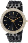 Michael Kors Womens Quartz Stainless Steel Black Dial 37mm Watch - Mk3322