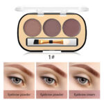 Miss Rose 3 Color Long Lasting Waterproof Eyebrow Powder