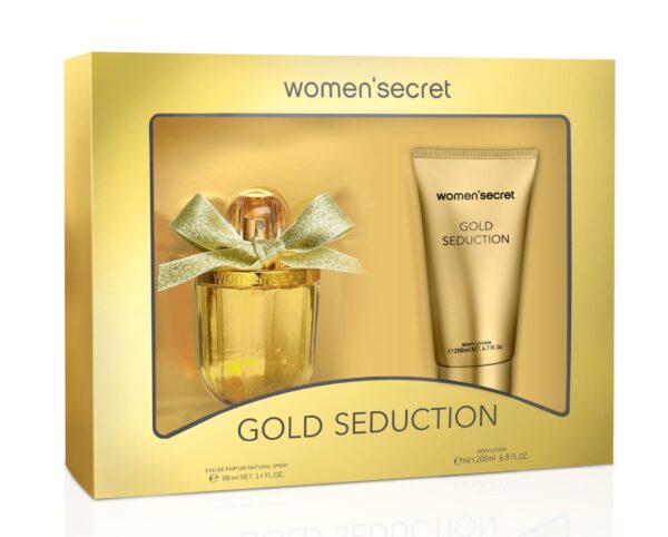 Women Secret Coffret Gold Séduction Gift Set for Women