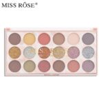 Miss Rose Useful Delicate Highly Pigmented Beauty Sequins Eyeshadow Palette For Party Glitter