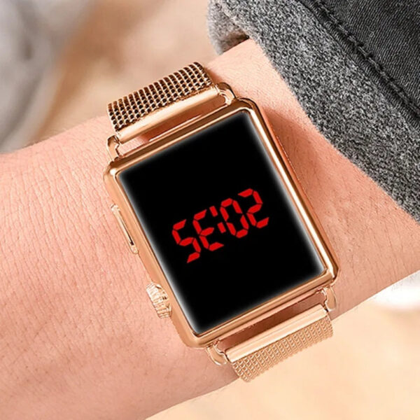 Touch Screen LED Digital Wrist Watch Unisex