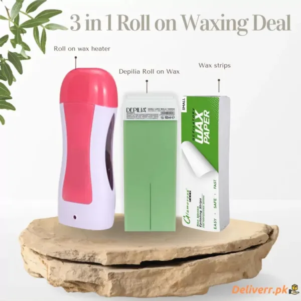 3 in 1 Depilatory Wax Set