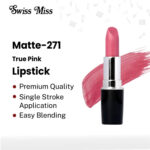 Swiss Miss Lipstick True Pink Matte - 271