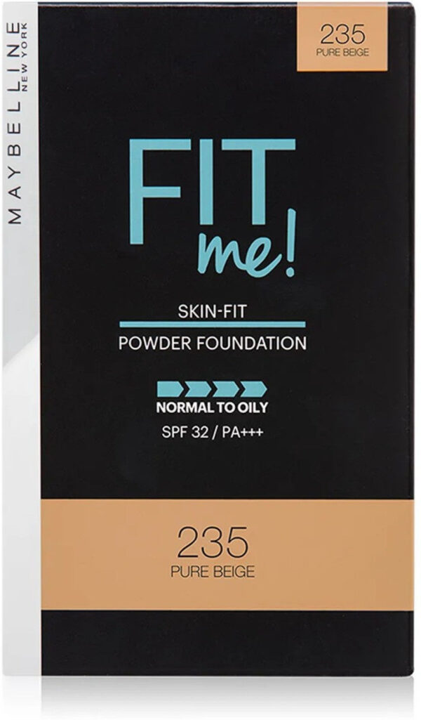 Maybelline Fit Me Skin Fit Powder Foundation SPF 32 - 235 Powder Beige